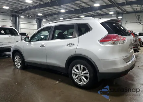 2015 Nissan Rogue Sv из США, поврежденный, VIN KNMAT2MV3FP543694